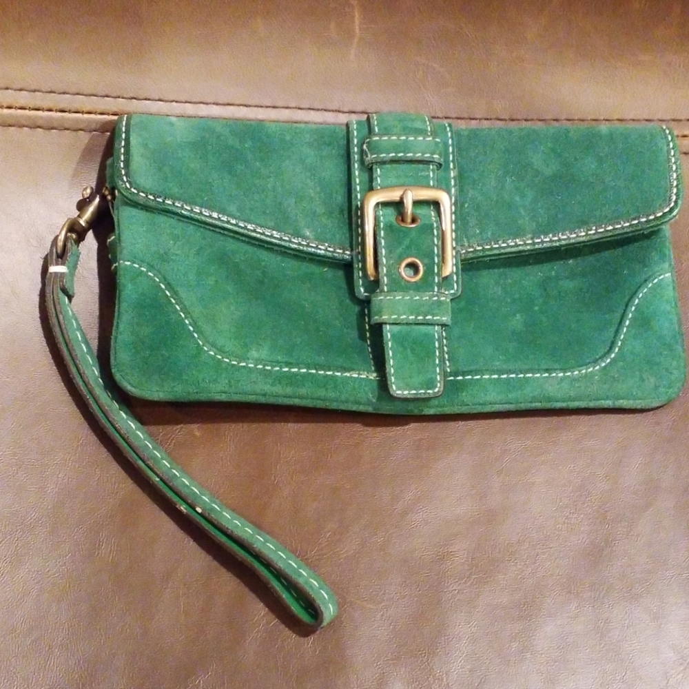 Vintage Coach Wristlet